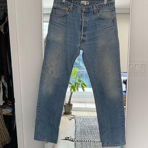 Redone x Levis Straight Leg Jeans